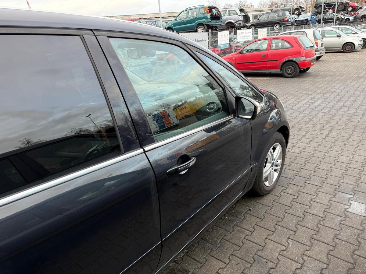 Ford Galaxy 2 WA6 original T&uuml;r vorn rechts Panther Schwarz Rohbau BJ09